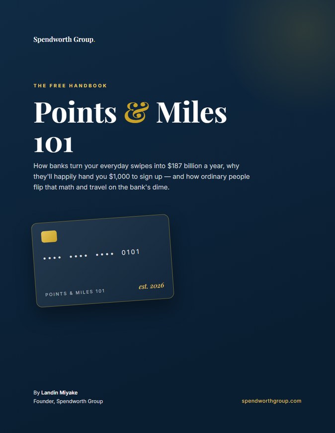 Cover of the Points & Miles 101 Handbook
